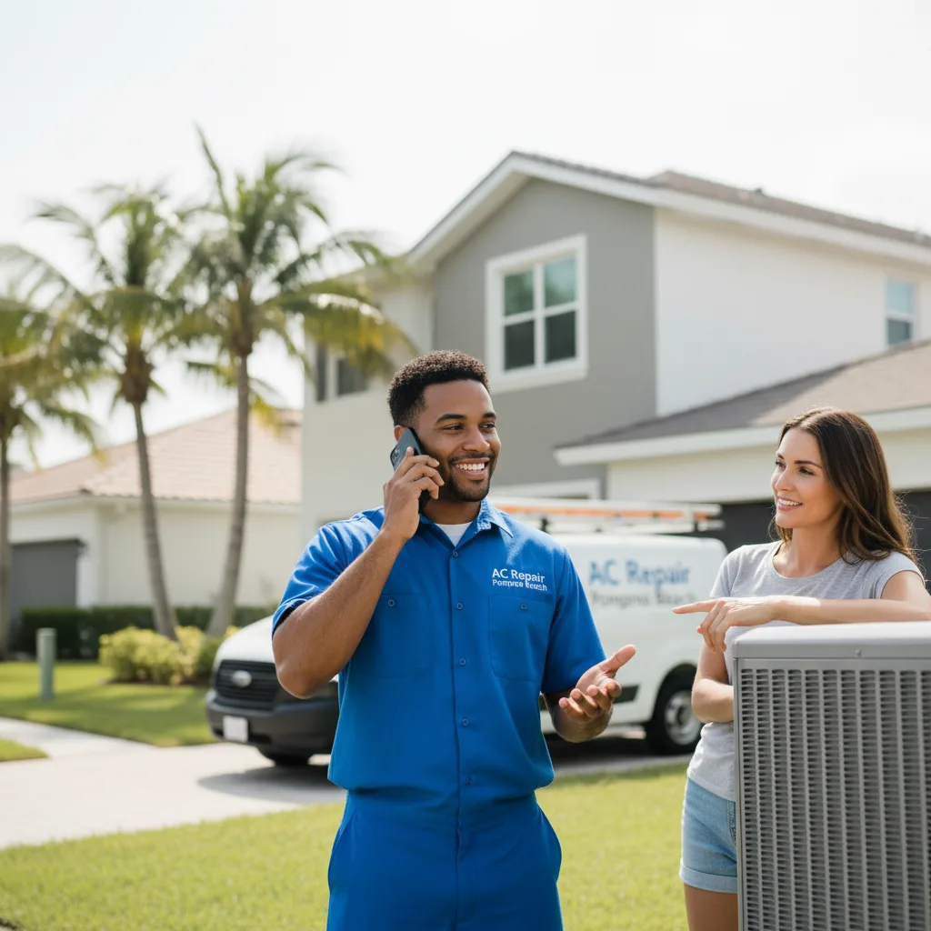 AC Repair Pompano Beach customer support in Dunkirk